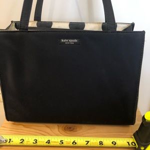 Kate Spade medium-size nylon black bag
